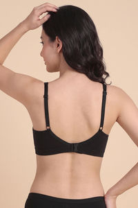 Zivame Double Layered Non Wired 3/4th Coverage Tshirt Bra - Tap Shoe — thumbnail 3